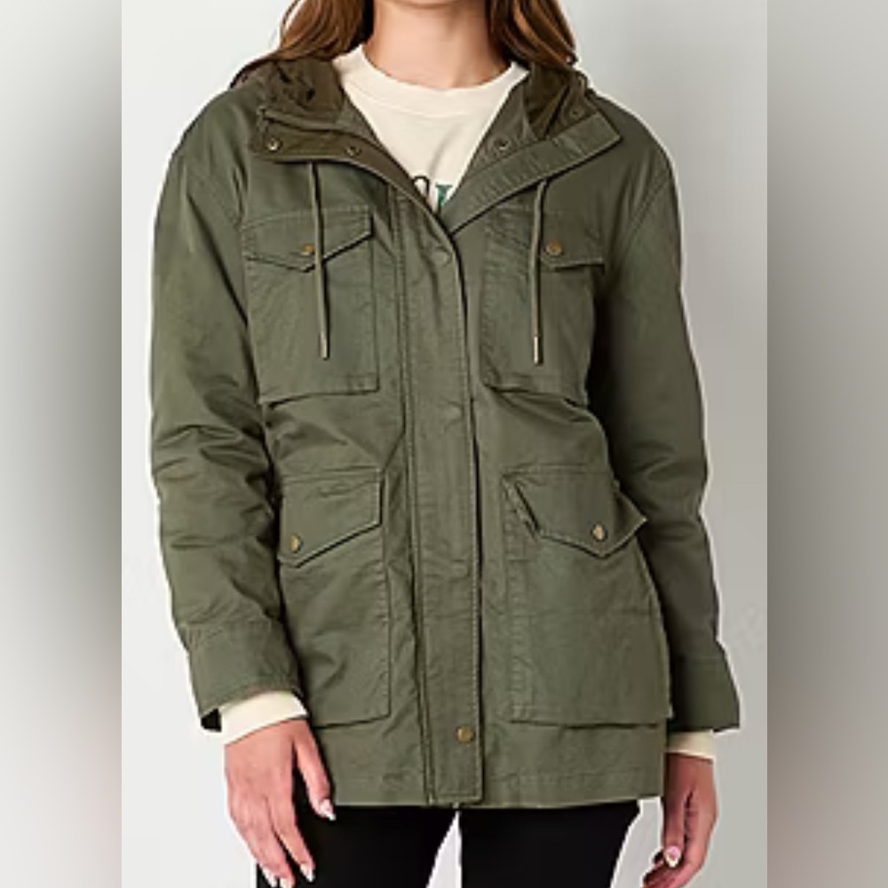 Arizona Hooded Lightweight Womens Juniors Anorak